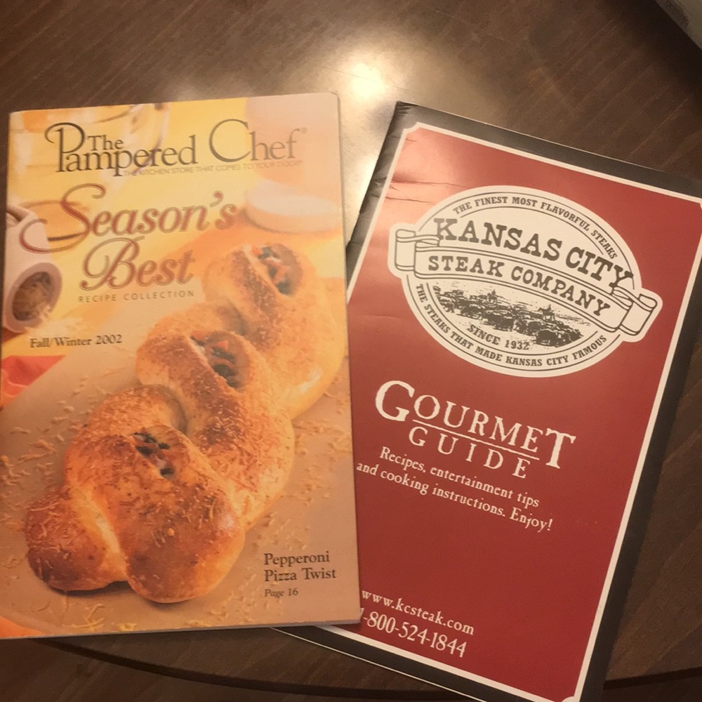 The pampered Chef Season’s Best & Kansas City Steak Company Gourmet Guide